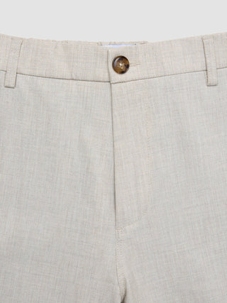 Tech Linen Elastic Pants Sandshell