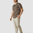 Bowling Short Sleeve Shirt Dark Paisley