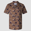 Bowling Short Sleeve Shirt Subtle Flowers