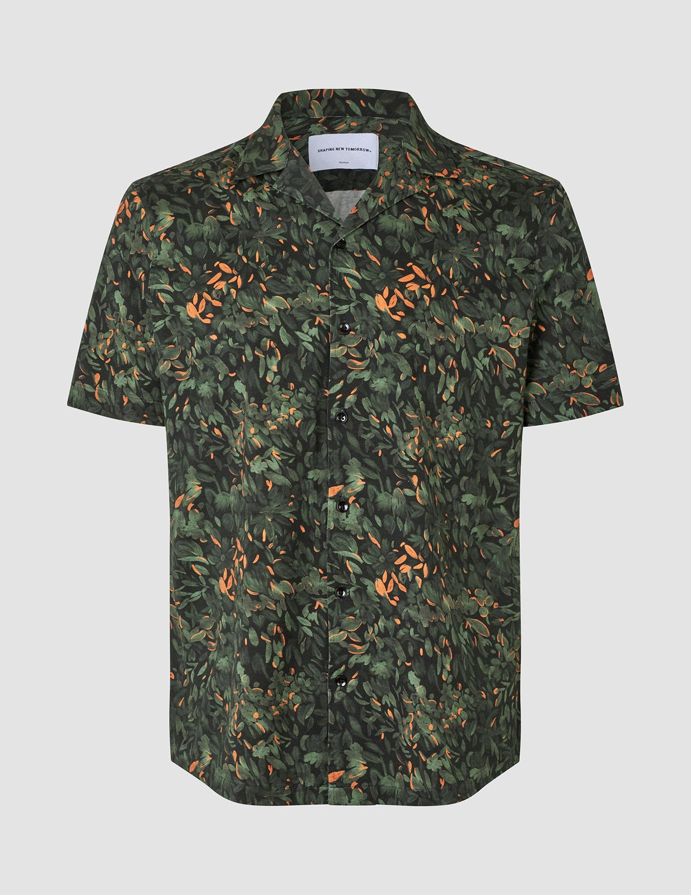 Bowling Short Sleeve Shirt Forest Night