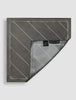 Pocket Square Brown Pinstripe