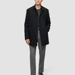Casentino Wool Coat Black