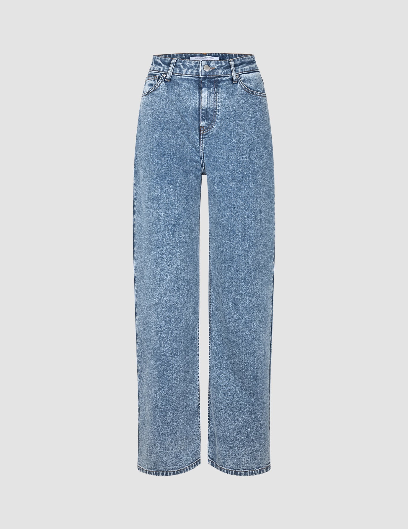 Women's Classic Jeans Relaxed Fit Snow Blue Wash