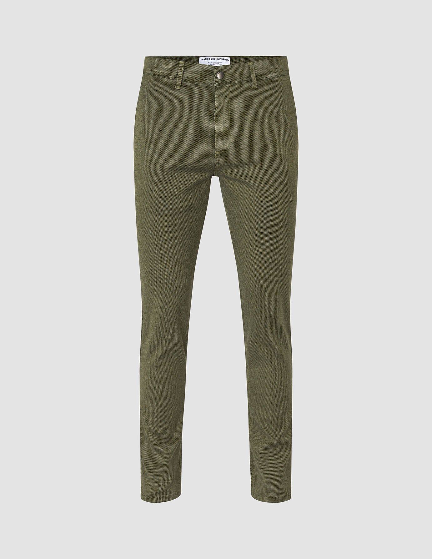 Classic Pants Slim Nature Green