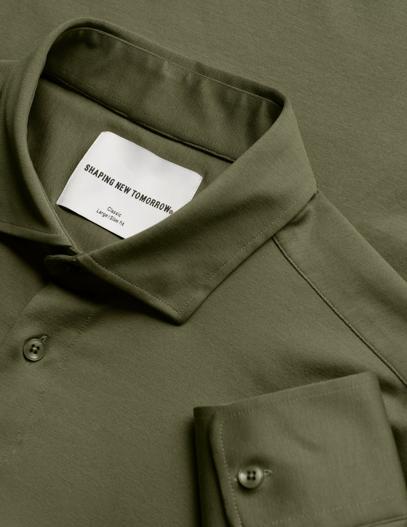 Classic Shirt Clover Green Regular