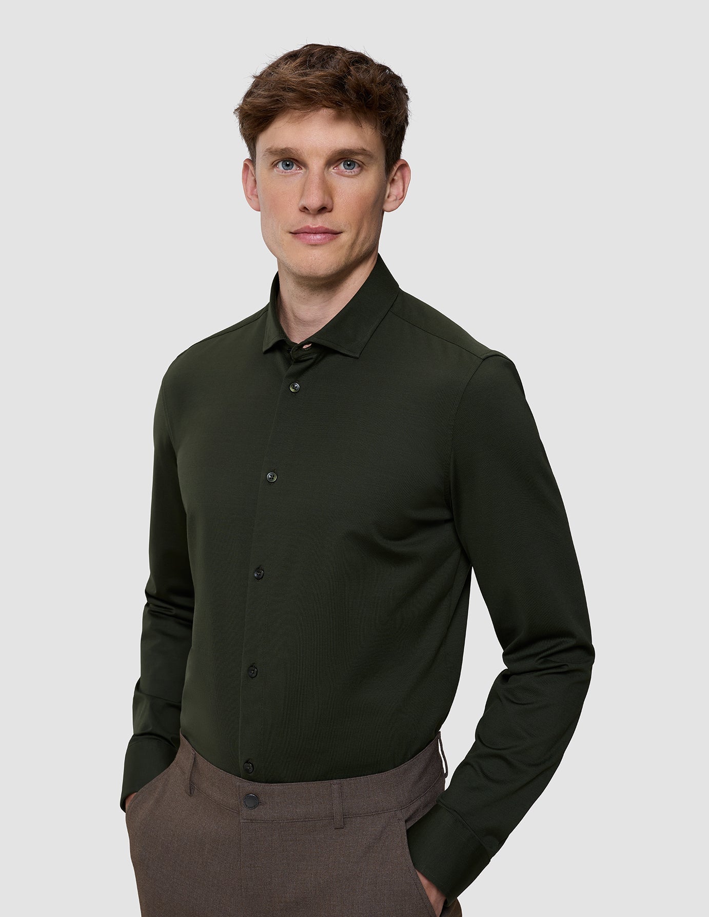 Classic Shirt Green Night Regular