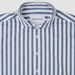 Classic Shirt Dusky Blue Stripe Regular