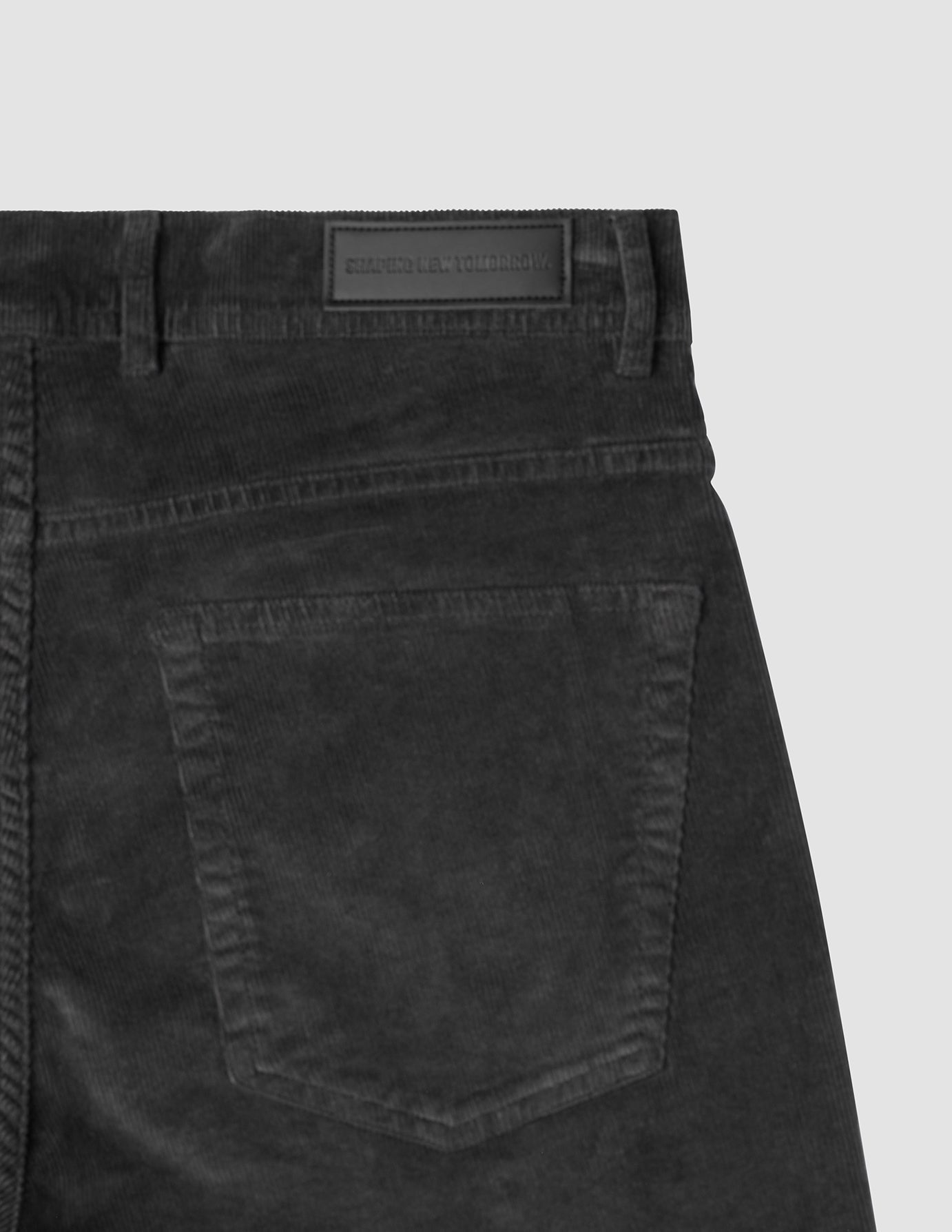 Corduroy Pants Dark Grey