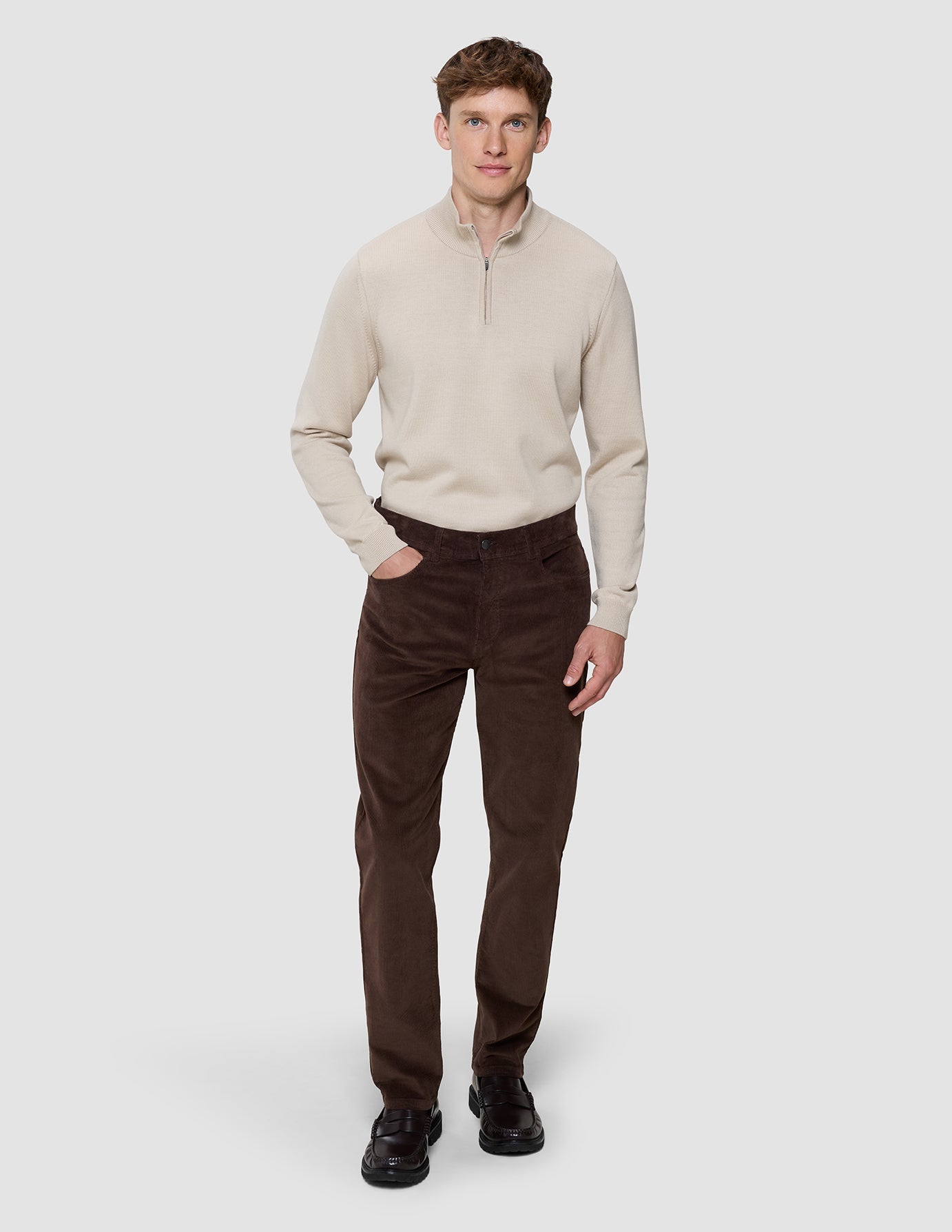 Corduroy Pants Espresso