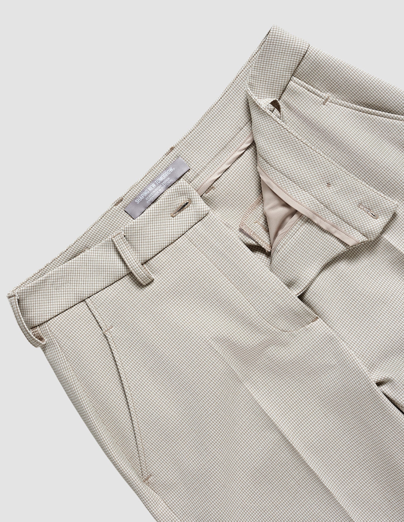 Essential Pants Tapered Petite Check