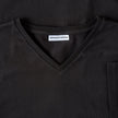 Supima T-shirt Black V-Neck