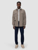 Effortless Overshirt Shadow Brown