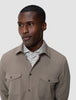 Effortless Overshirt Shadow Brown