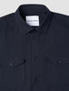 Effortless Overshirt Dark Navy