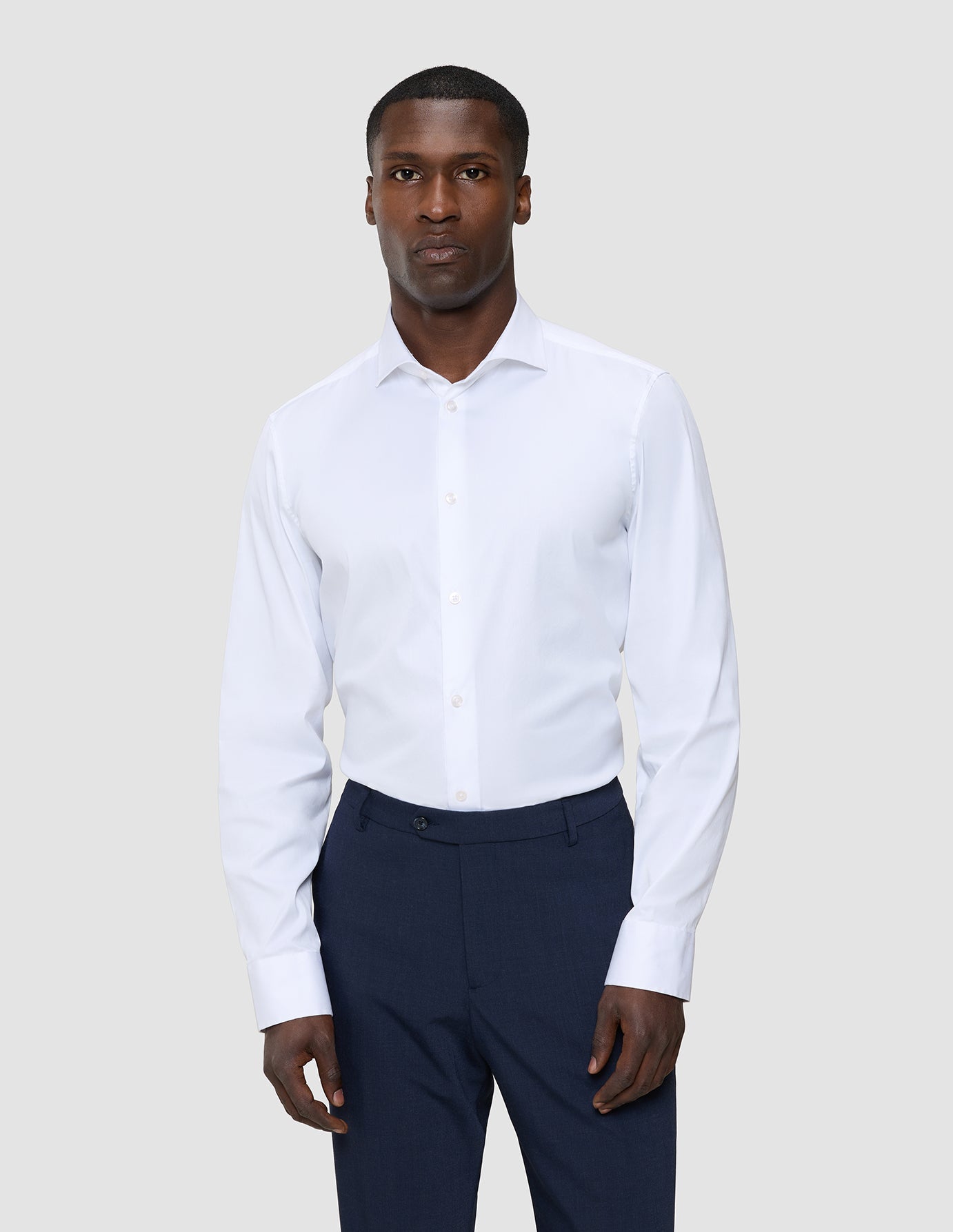 Elevated Shirt White Slim
