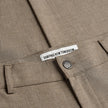 Essential Pants Regular Dark Beige Melange