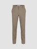 Essential Pants Regular Dark Beige Melange