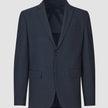 Essential Blazer Regular Dark Blue Check