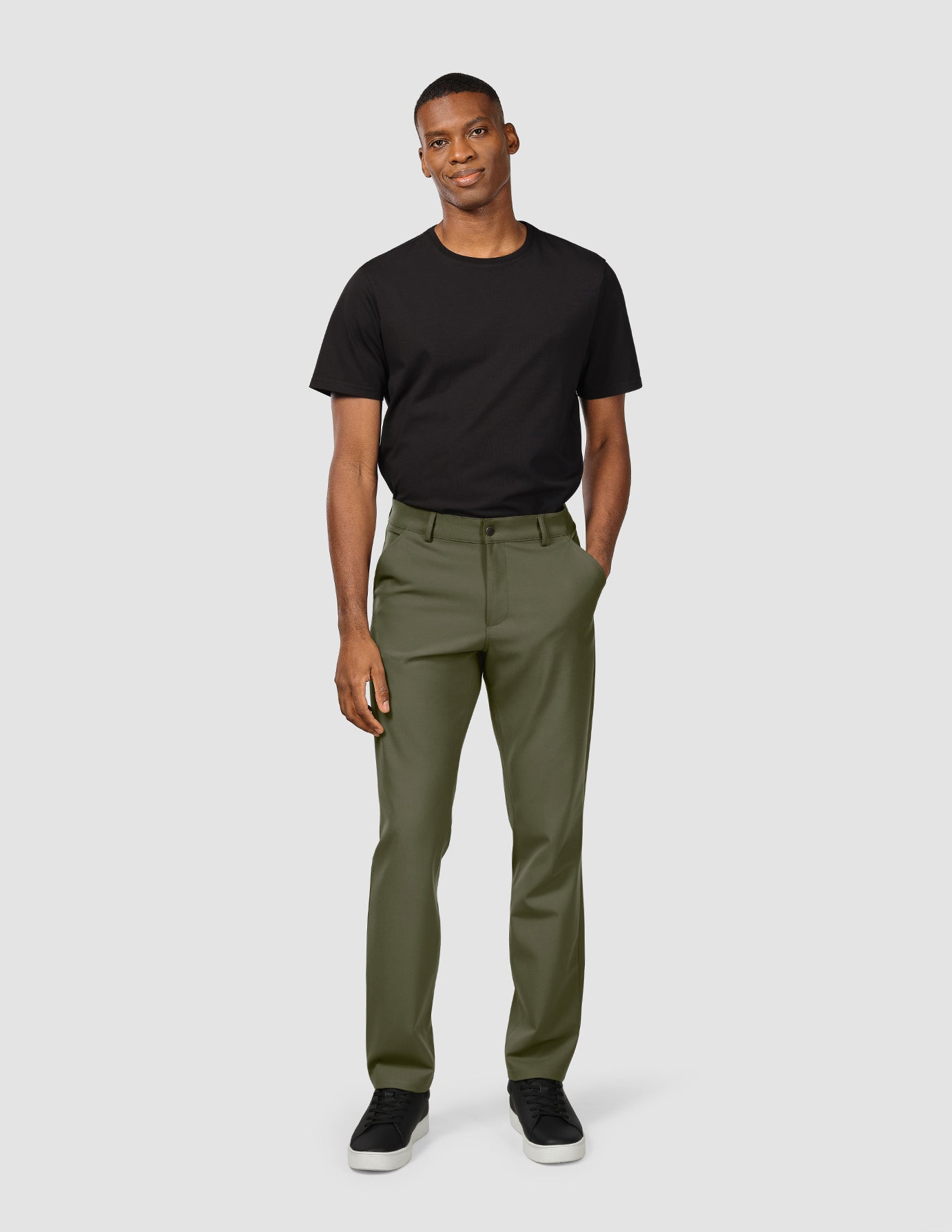 Essential Pants Regular Clover Green