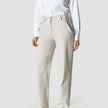 Essential Pants Straight Off White