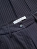 Essential Pants Straight Navy Pinstripe