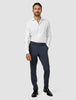 Essential Suit Pants Slim Dark Blue Check