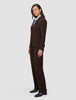 Women's Essential Fitted Blazer Espresso