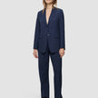 Essential Blazer Navy Pinstripe