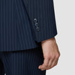 Essential Blazer Navy Pinstripe