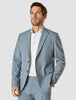 Essential Blazer Light Blue Melange Regular