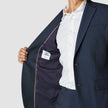 Essential Blazer Navy Melange Regular