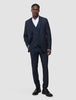 Essential Blazer Navy Stripes Regular