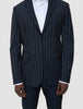 Essential Blazer Navy Stripes Slim