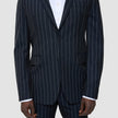 Essential Blazer Navy Stripes Slim