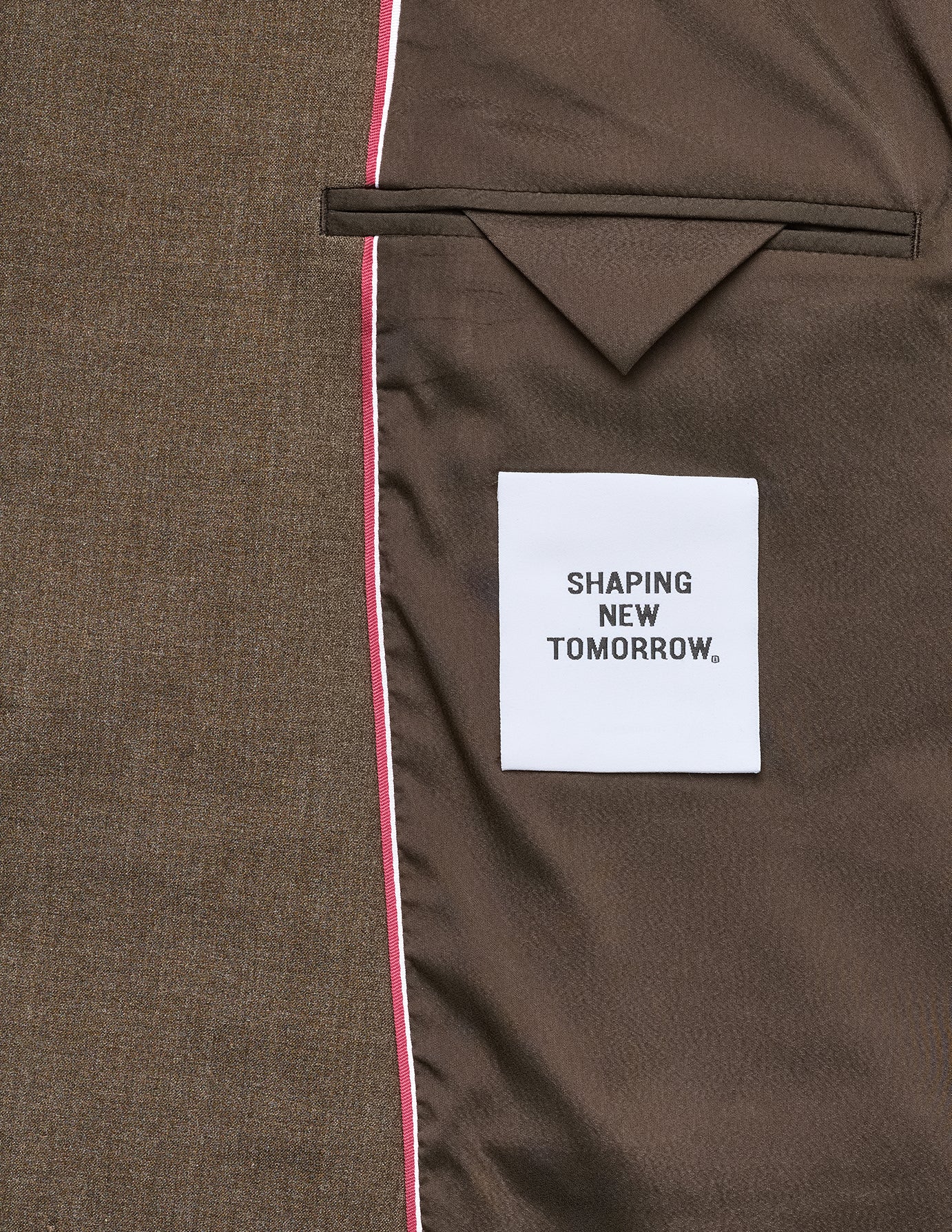 Essential Suit Saddle Brown Melange