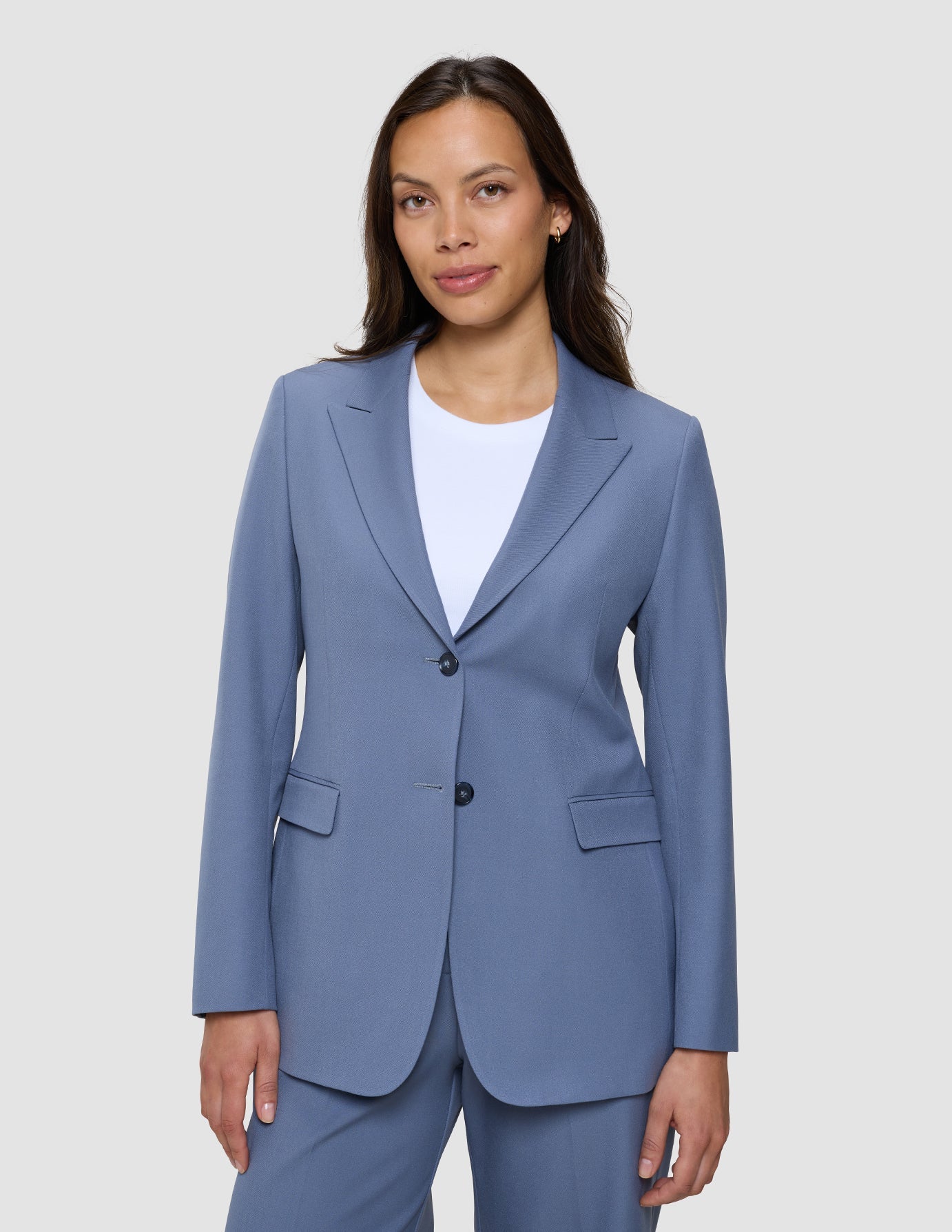 Women's Essential Blazer Frost Blue