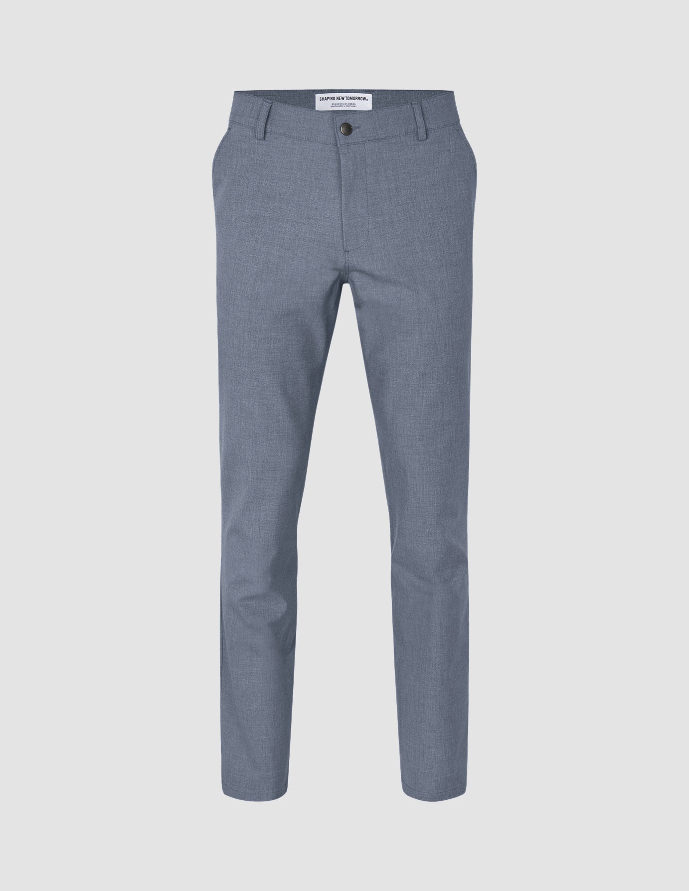 Essential Pants Regular Storm Blue Melange