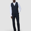 Essential Suit Pants Regular Navy Stripes
