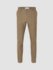 Essential Pants Slim Vintage Brown Melange