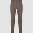 Essential Pants Slim Saddle Brown Melange