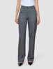 Women's Essential Pants Straight Dark Grey Melange