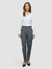 Women's Essential Pants Tapered Dark Grey Melange