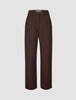 Women's Essential Pants Straight Espresso