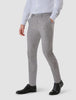 Essential Suit Checked Pants Slim Sterling Grey