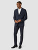 Essential Suit Pants Regular Navy Pinstripe