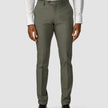 Essential Suit Pants Slim Green Melange