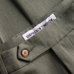 Essential Suit Pants Slim Green Melange