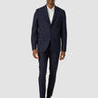 Essential Suit Pants Slim Navy Pinstripe