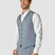 Essential Vest Light Blue Melange