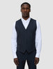 Essential Vest Navy Stripes
